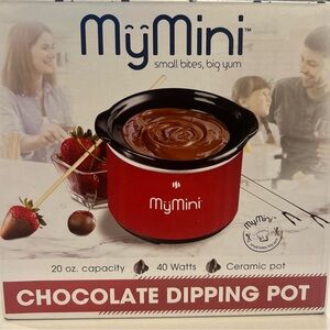 20oz Fondue Pot | Brand New | RED